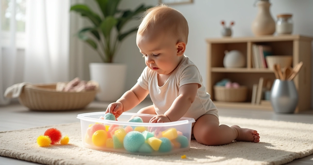 Atividades sensoriais para bebês de até 2 anos em casa